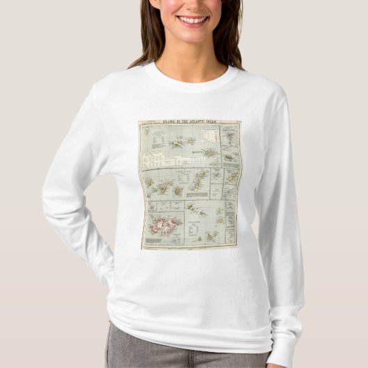 島、大西洋 Tシャツ (正面)