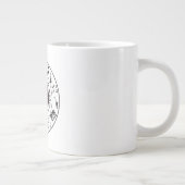 崇拝するために創造された ジャンボコーヒーマグカップ (右)