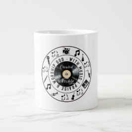 崇拝するために造られた ジャンボコーヒーマグカップ