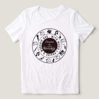 崇拝するために造られた トライブレンドTシャツ