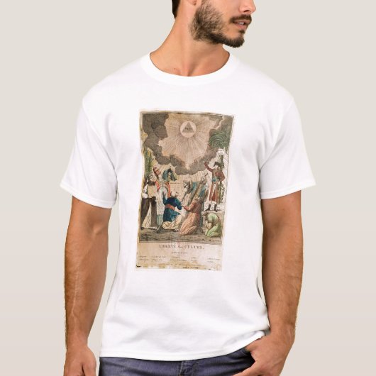 崇拝の自由を設ける法令 Tシャツ (正面)