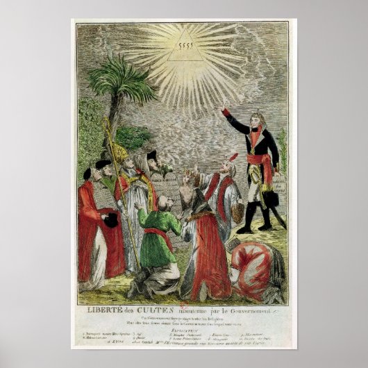 崇拝の自由 ポスター (正面)
