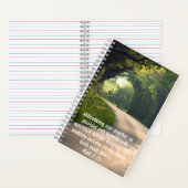 崇拝者のスパイラルノート ノートブック (内側)