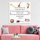 崇拝者の拡大キャンバス印刷 キャンバスプリント (インサイチュ (リビング))