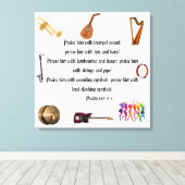 崇拝者の拡大キャンバス印刷 キャンバスプリント (インサイチュ (ウッドフロア))