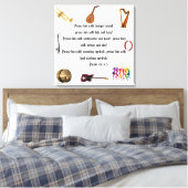 崇拝者の拡大キャンバス印刷 キャンバスプリント (インサイチュ (寝室))