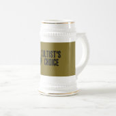 崇拝者の選択 ビールジョッキ (正面右)