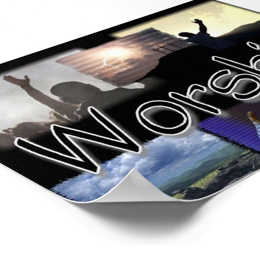 崇拝 ポスター (角)