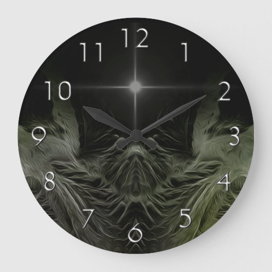 崇拝 ラージ壁時計 (正面)