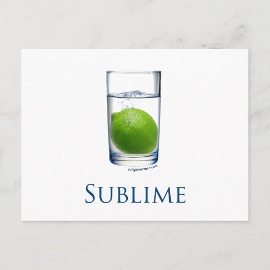 崇高おもしろいな ポストカード (正面)