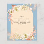 崇高なダスティブルーピーチ結婚ズ チラシ (裏面)