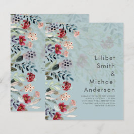 崇高なブルゴーニュの青結婚い花エレガントの