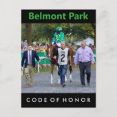 崇高な使節団による名誉の規範 ポストカード (正面)