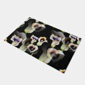 崇高な水の色アルムカラユリ ドアマット (アングル)