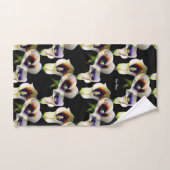 崇高な水の色アルムカラユリ バスタオルセット (ハンドタオル)