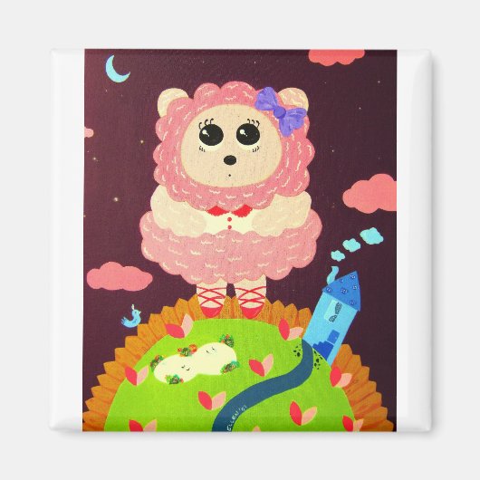 崇高な理想 マグネット (正面)