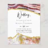 崇高ブルゴーニュ金ゴールドアゲートウェディング予算 (正面)