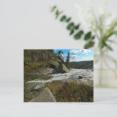 崖から川を下る ポストカード (スタンド正面)