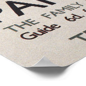 崖から見下ろすイギリス鉄道の少女 ポスター (角)