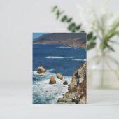 崖が見える ポストカード (スタンド正面)