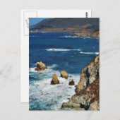 崖が見える ポストカード (正面/裏面)