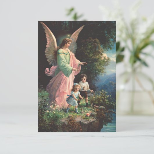 崖っぷちの子供たちを守る守護天使 サンキューカード (スタンド正面)