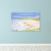 崖と湾 キャンバスプリント (インサイチュ (ウッドフロア))