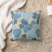 崖のハンガーのハワイの正方形の装飾的な枕 クッション (ブランケット)