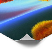 崖の上のオレンジツリー ポスター (角)