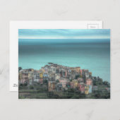 崖の上のコリリア,シンケ・テレ・イタリア ポストカード (正面/裏面)