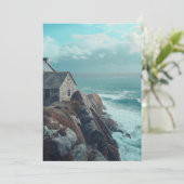 崖の上の中世の別荘 招待状 (スタンド正面)