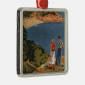 崖の南またはGreat Western柵のカップル メタルオーナメント (右)