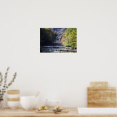 崖の水辺ポスター ポスター (キッチン)