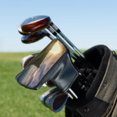 崖の端に立っている人々のグループPatter ゴルフヘッドカバー (インサイチュ)