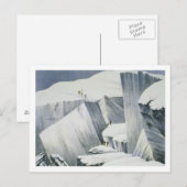 崖を登ること「登りの物語」 ポストカード (正面/裏面)