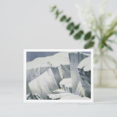 崖を登ること「登りの物語」 ポストカード (スタンド正面)