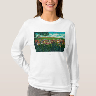 崖ドライブからのビジネスセクションの眺め Tシャツ