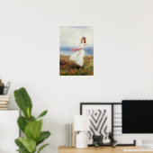 崖吹の上 ポスター (ホームオフィス)