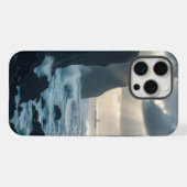 崖威厳のある面が急上昇する iPhoneケース (裏面横)
