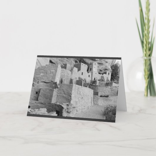 崖宮殿、メサVerdeの国立公園 カード (正面)