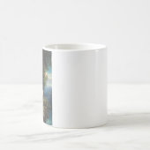 崖近くの子供たちを守る守護天使 コーヒーマグカップ (中央)