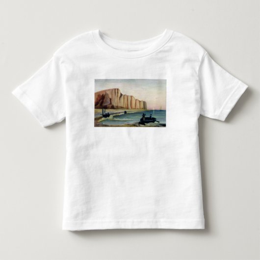 崖、c.1897 トドラーTシャツ (正面)