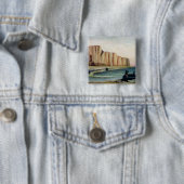 崖、c.1897 缶バッジ (インサイチュ)