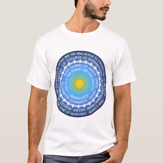 崩壊か可能性か - 世界の亀裂 - Tシャツ (正面)