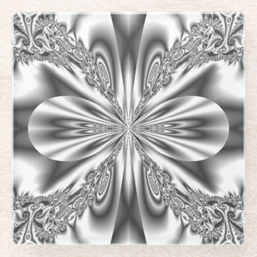 崩壊させる ガラスコースター (正面)