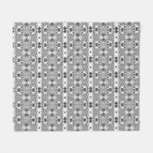 崩壊させる フリースブランケット (正面(横))