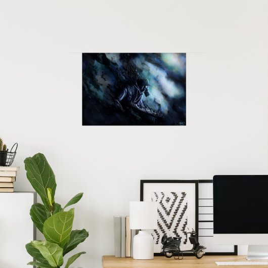 崩壊させる ポスター (ホームオフィス)