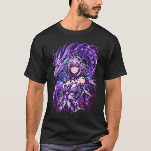 崩壊スターレイル カストリーチェ 追憶の道標 量子 Tシャツ (正面)