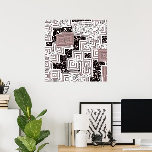 崩壊迷路 ポスター (ホームオフィス)