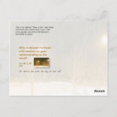 嵐から ポストカード (裏面)